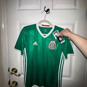 Adidas Green Mexico Soccer Jersey